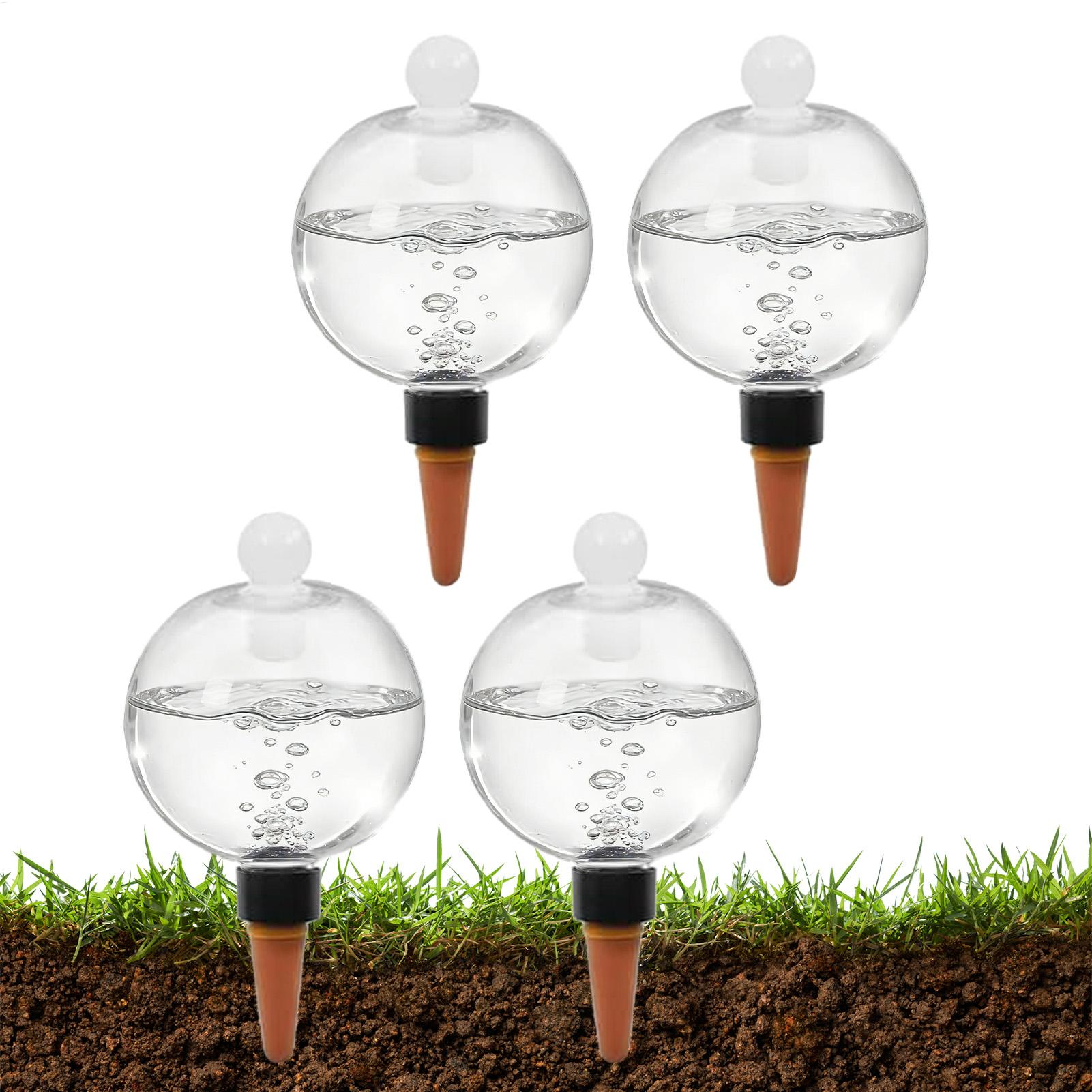 Automatic Plant Waterer - Bola Penyiram Tanaman 4pcs 500ml Bola