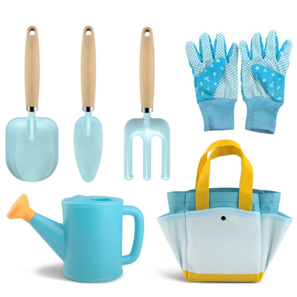 Gardening Tools Girls - Set Peralatan Berkebun Warna Permen, Terdiri