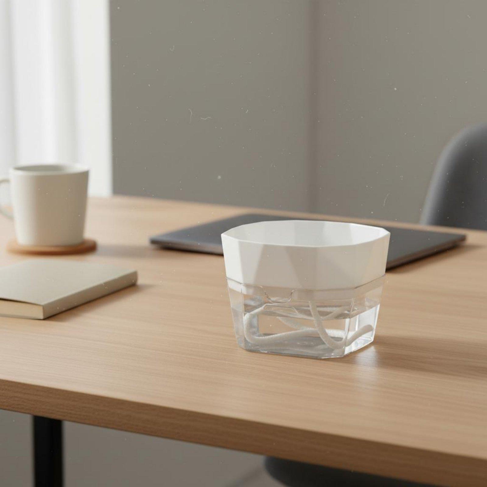 Self-Watering Planter - Vas Hidroponik Dua Lapis Penyemprot Air