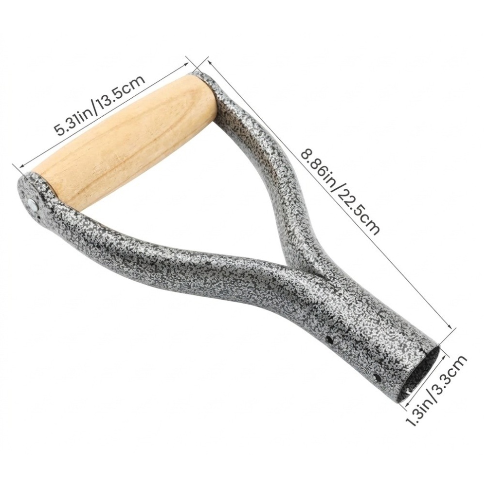 1 buah pegangan sekop berbentu - Spade Digging Fork ulasan dan harga