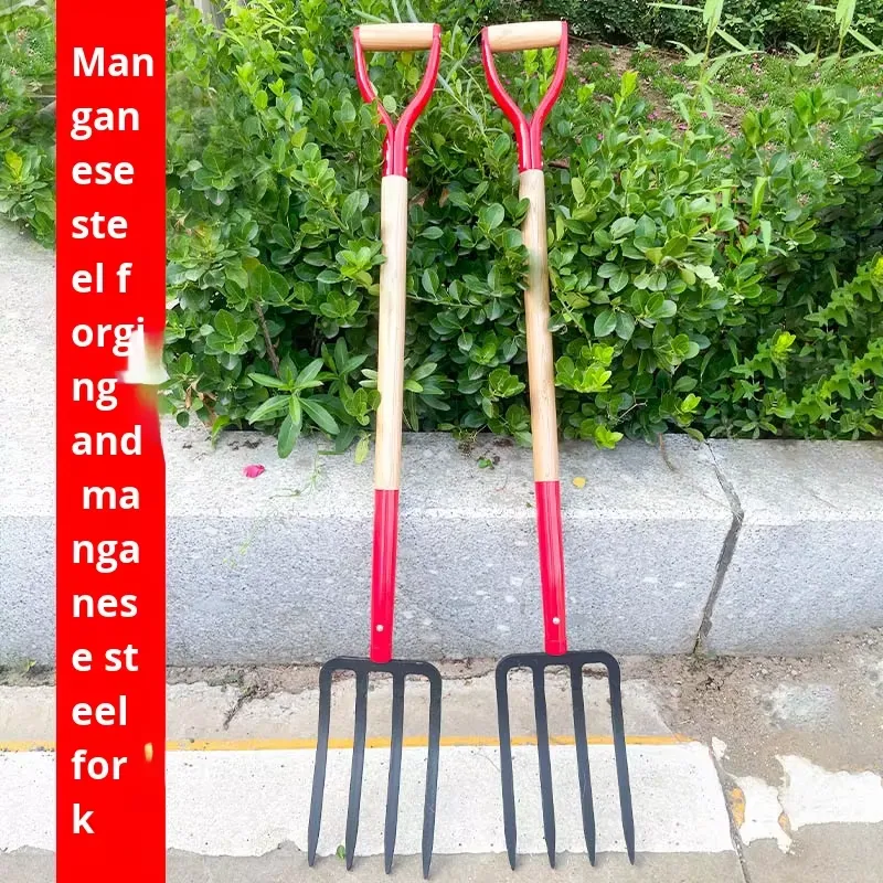 Garpu Besi Baja Empat Gigi unt - Spade Digging Fork ulasan dan harga