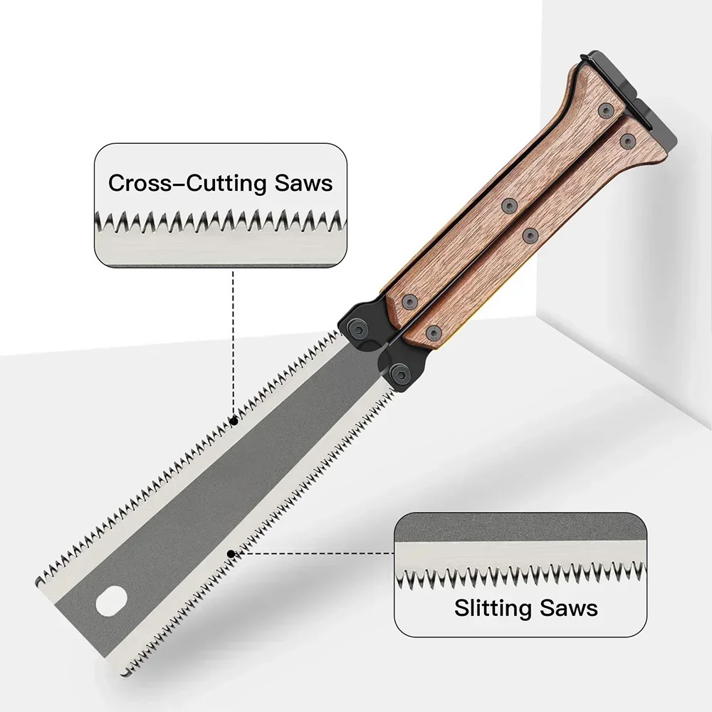 Gergaji Lipat Dua Sisi Gaya Je - Gardening Hand Tools Japanese ulasan dan harga