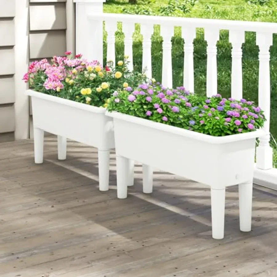 Set 2 Pot Tanaman Tinggi untuk - Self-Watering Planter ulasan dan harga