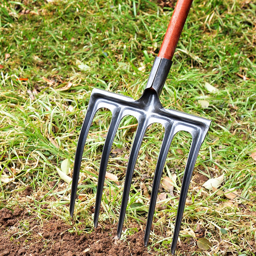 Garpu Penggali Baja Karbon Tin - Spade Digging Fork ulasan dan harga
