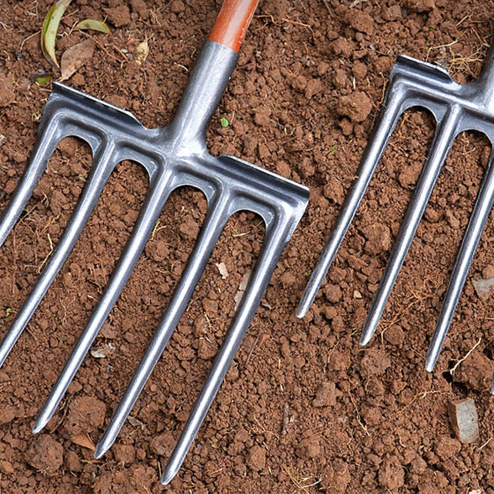 Garpu Penggali Baja Karbon Tin - Spade Digging Fork ulasan dan harga
