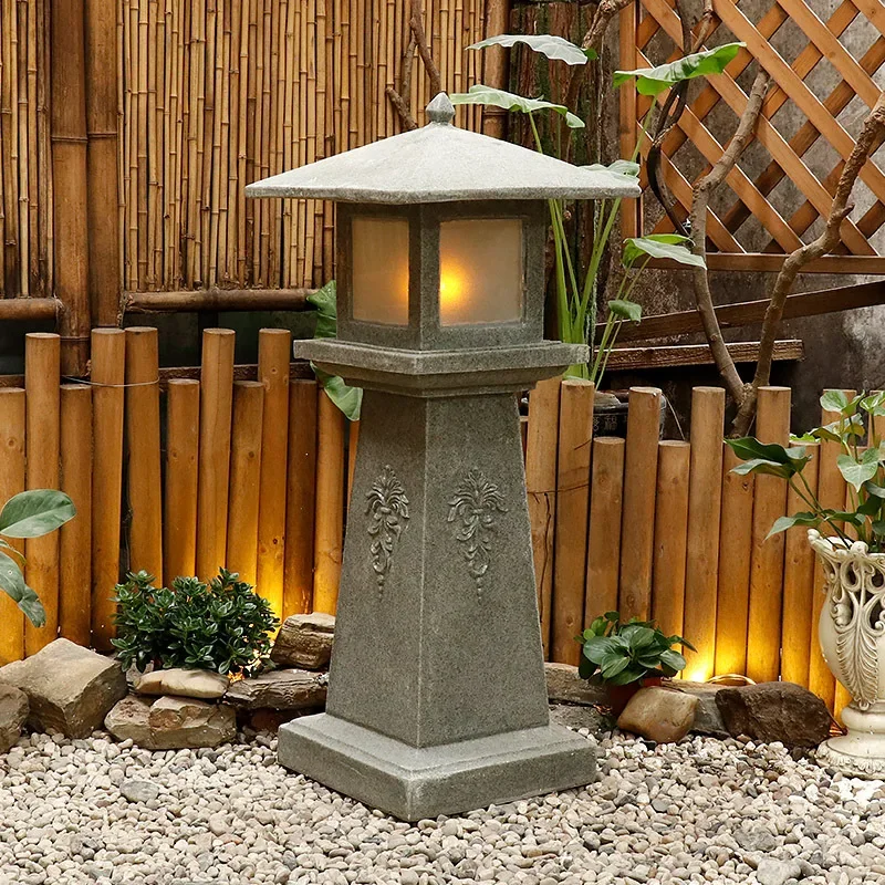 Patung lampu Jepang bergaya pa - Gardening Hand Tools Japanese ulasan dan harga