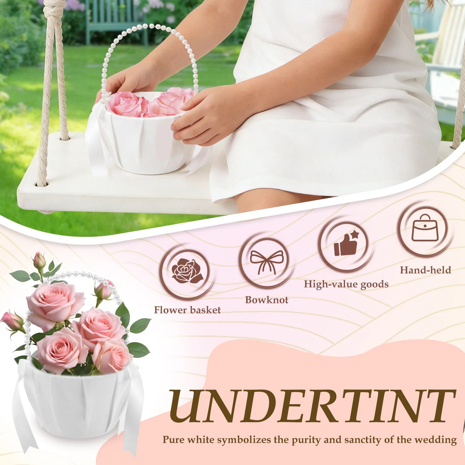2 Buah Keranjang Bunga Pernika - Gardening Tools Girls ulasan dan harga