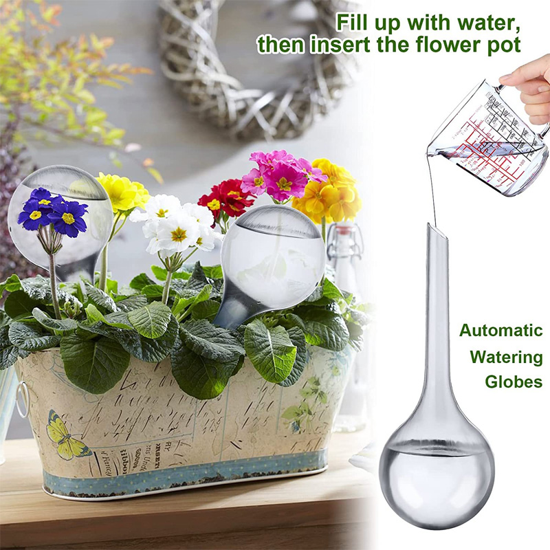 5/10 buah bohlam penyiram tana - Automatic Plant Waterer ulasan dan harga