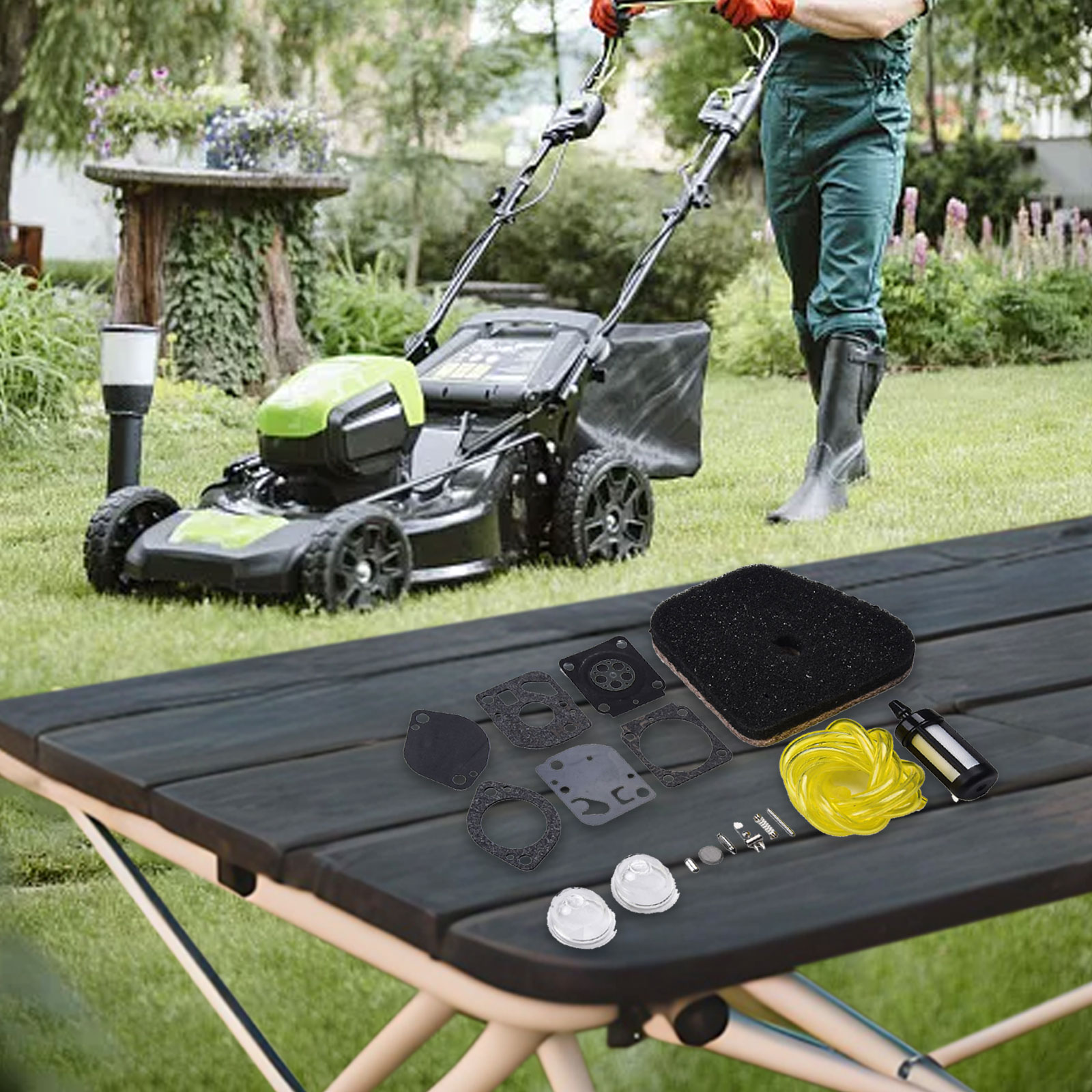 Kit Servis Karburator untuk Be - Gardening Tools Essential ulasan dan harga